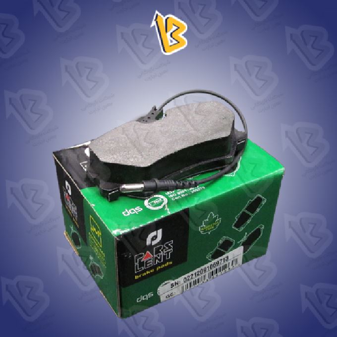 لنت پارس 21209 جلو M سبز پژو 405