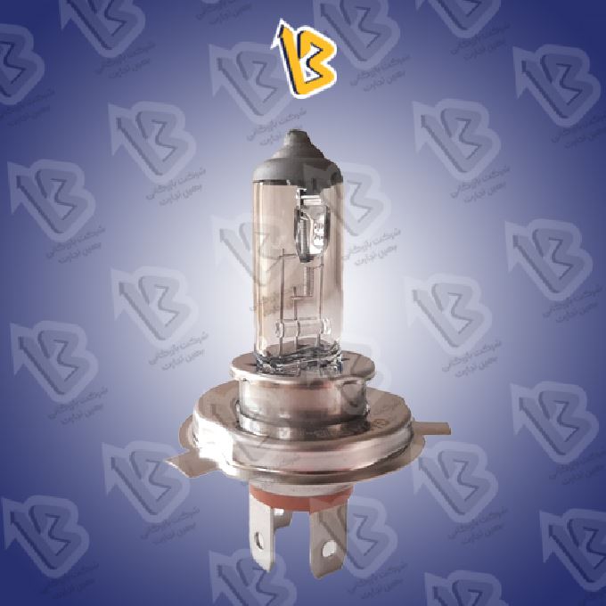 لامپ  H4 سه خار لوکس خارجی درجه یک 100W