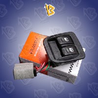 کلید شیشه بالابر چپ 2پل پراید131*132جدید فراسلی