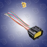 سوکت مادگی دسته سیم انژکتور سایپا/پراید گلپارت G.P.CO