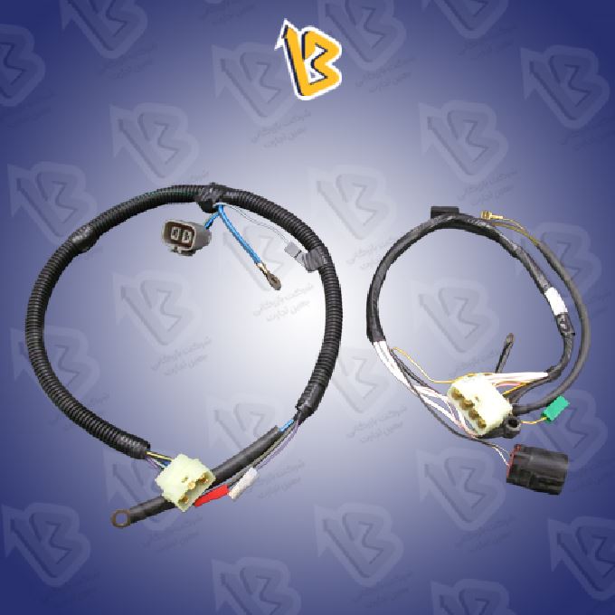 دسته سیم دینام سایپا شرکتی  انژکتور   8 فیش