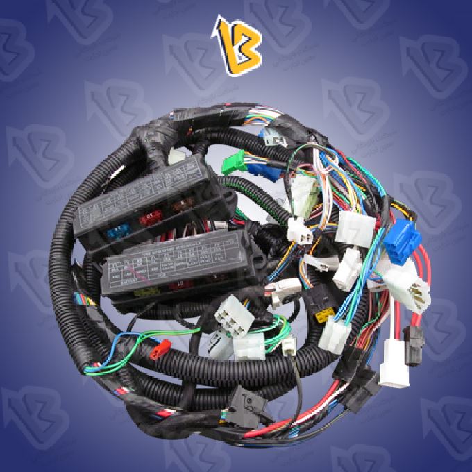 دسته سیم داشبورد سایپا جدید ABS 24013AB003 فیش 2